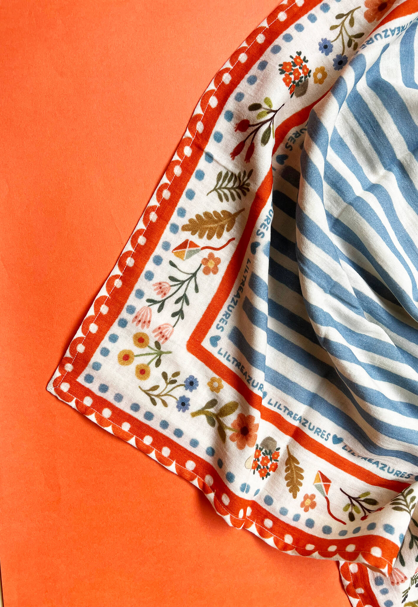 Hiver cotton baby swaddle set | Set of 2