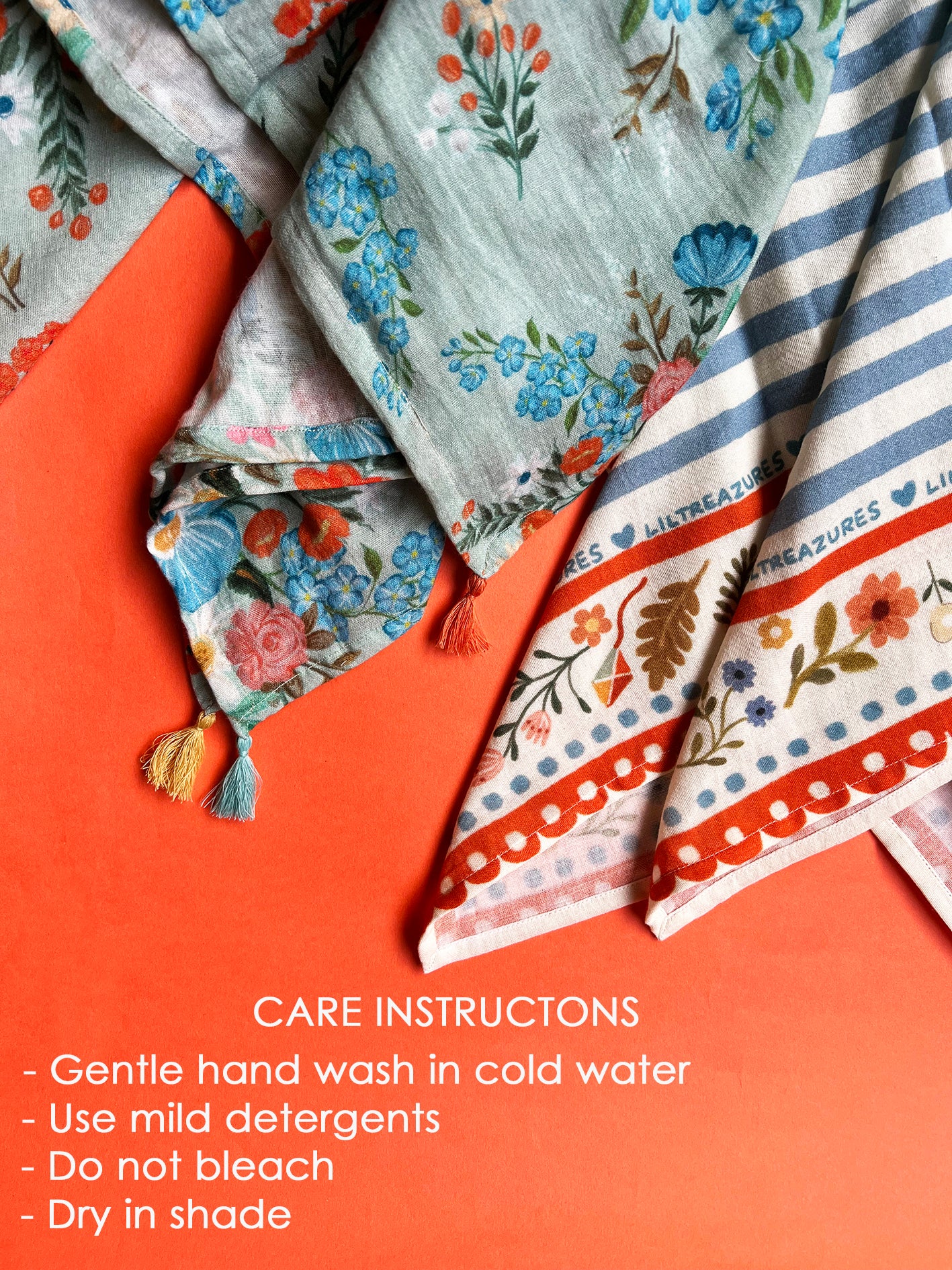 Hiver cotton baby swaddle set | Set of 2