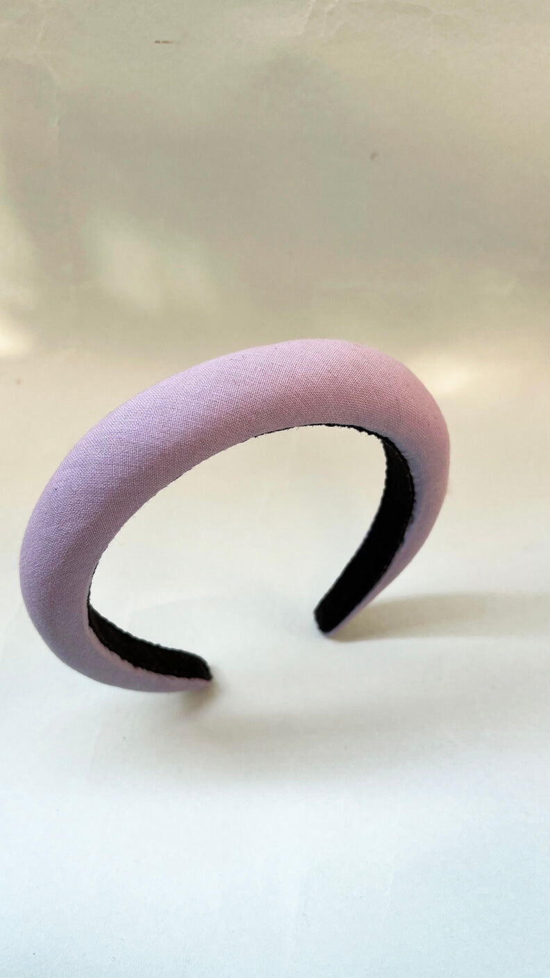 Pop Up color Padded raised hairband for women & kids