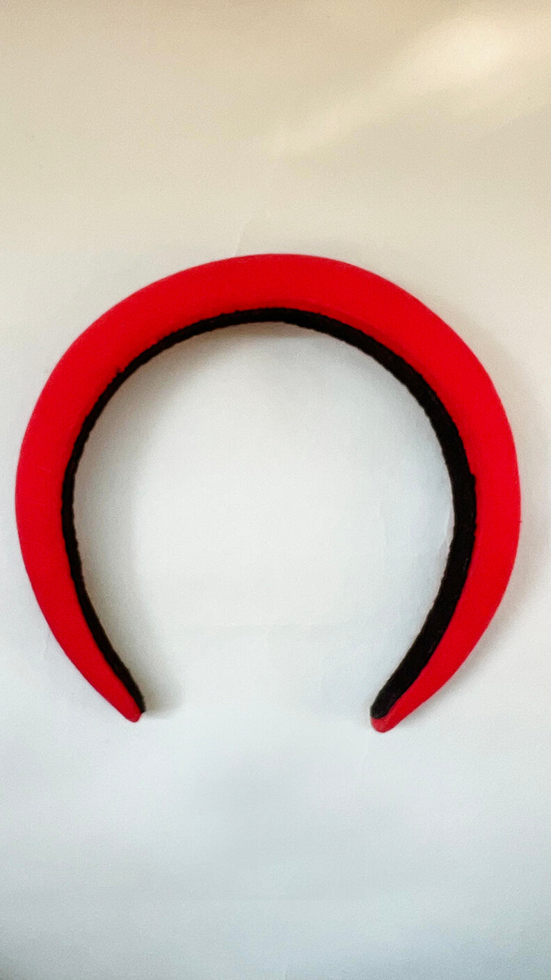 Pop Up color Padded raised hairband for women & kids